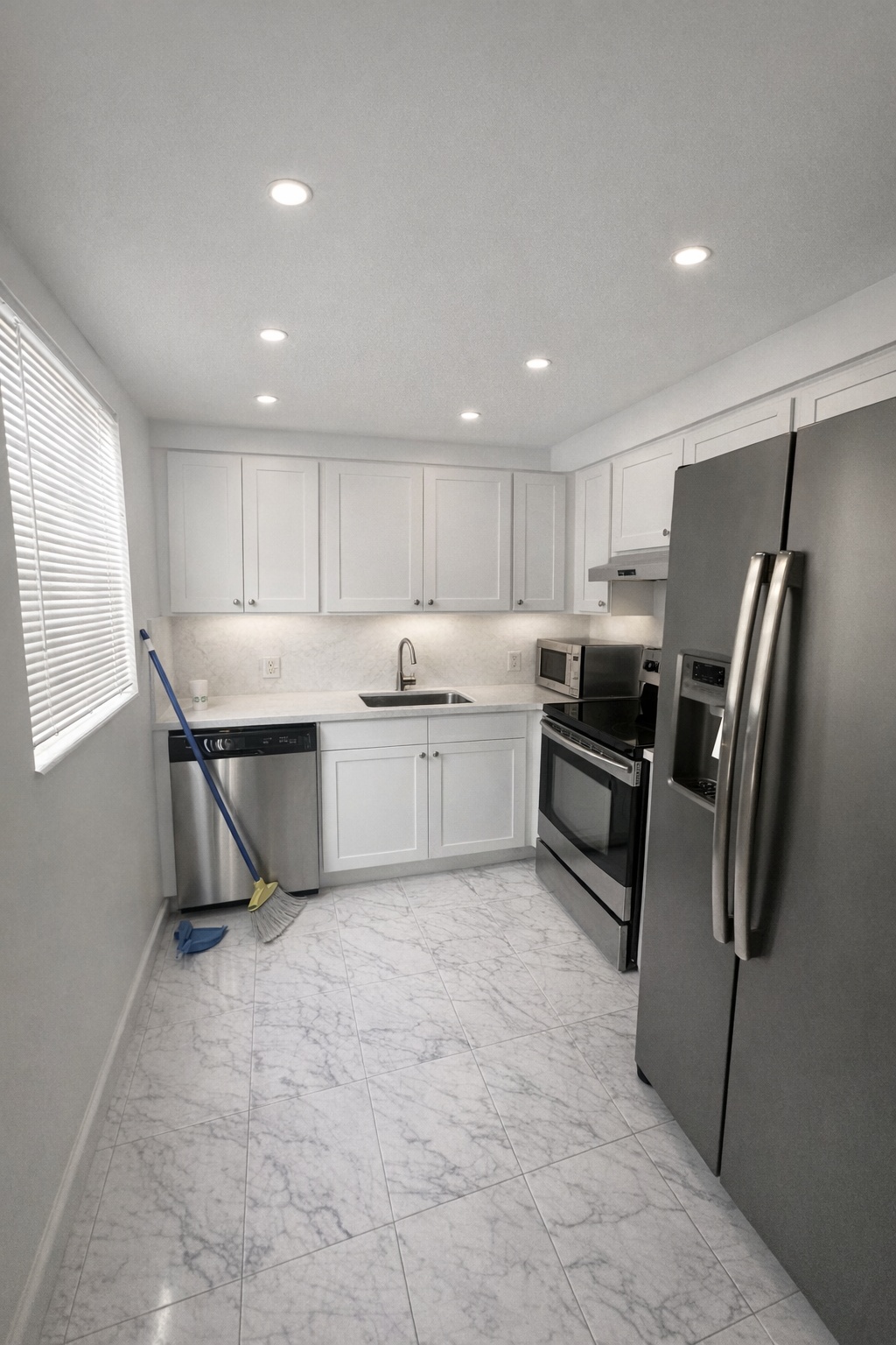 Kitchen after AI renovation preview visualization