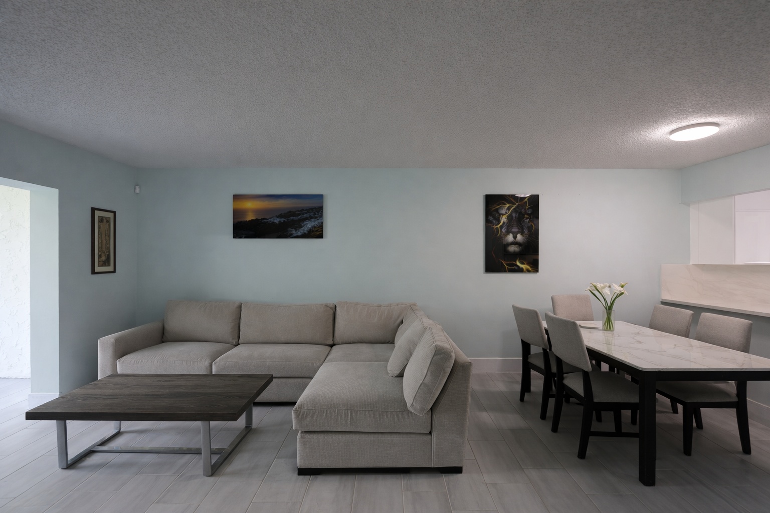 Real estate photo before AI enhancement